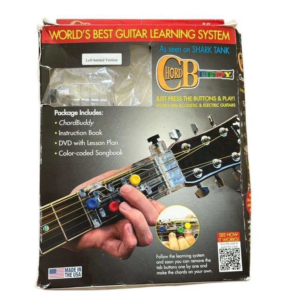 Chord Buddy Guitar Learning System-Left Handed Edition